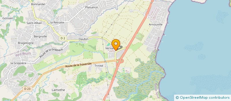 localisation de l'entreprise ASSOCIATION TENOR SOPRAN'SOUND  PETIT-BOURG