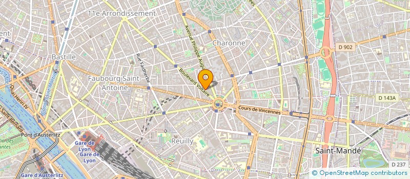 localisation de l'entreprise ASSOCIATION TERRACE & MAKY  PARIS