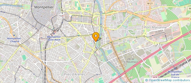 localisation de l'entreprise ASSOCIATION TERRE D ENFANTS à MONTPELLIER