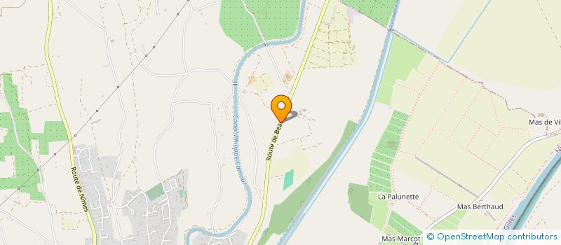 localisation de l'entreprise ASSOCIATION TERRES ET PASSIONS  SAINT-GILLES