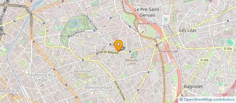 localisation de l'entreprise ASSOCIATION TERTIUS  PARIS