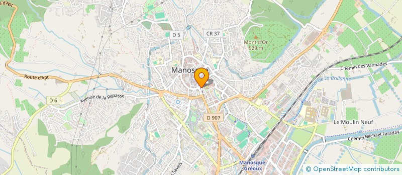 localisation de l'entreprise ASSOCIATION TES MOTS ET TES MAINS à MANOSQUE