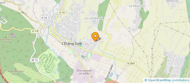 localisation de l'entreprise ASSOCIATION TET'KAF à L ETANG SALE