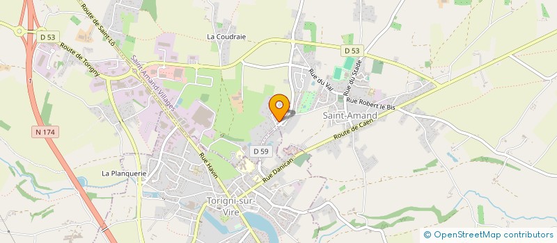 localisation de l'entreprise ASSOCIATION TETE EN L'AIR PRODUCTION  SAINT-AMAND-VILLAGES