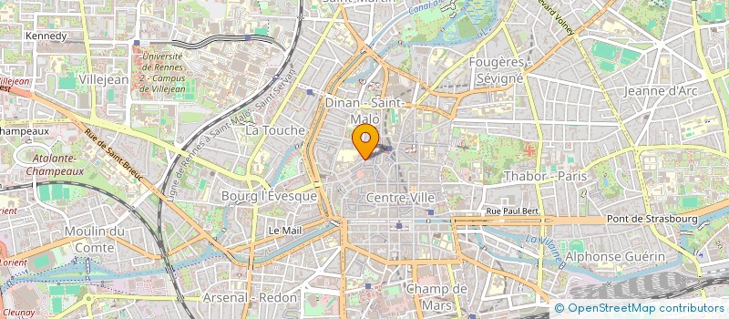 localisation de l'entreprise ASSOCIATION TETOKATI  RENNES