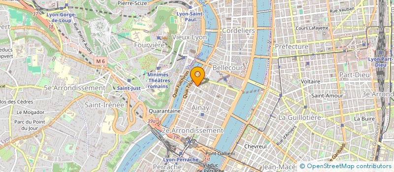 localisation de l'entreprise ASSOCIATION TETRA CONSEIL  LYON