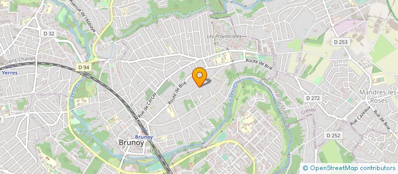 localisation de l'entreprise ASSOCIATION THANH LONG  BRUNOY