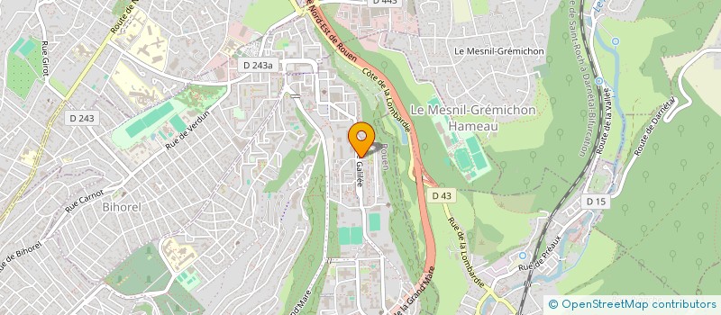 localisation de l'entreprise ASSOCIATION THE REEDEEMED CHRISTIAN CHURCH OF GOD ROUEN  ROUEN