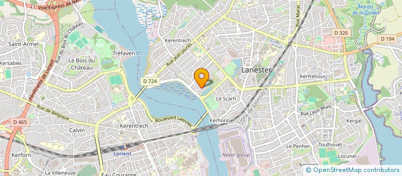 localisation de l'entreprise ASSOCIATION THE SUBMARINE  LANESTER