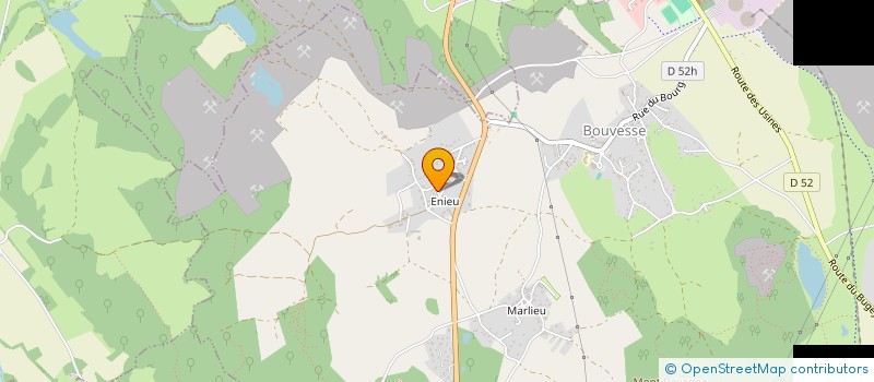 localisation de l'entreprise ASSOCIATION THEATRALE LES BONS COPAINS  LA BALME-LES-GROTTES