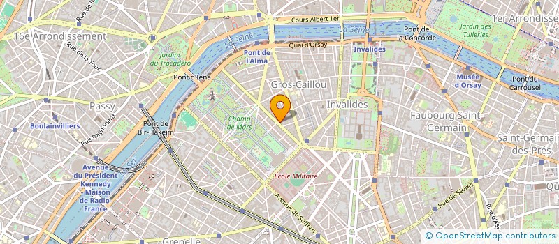 localisation de l'entreprise ASSOCIATION THEATRE CYPRIS à PARIS