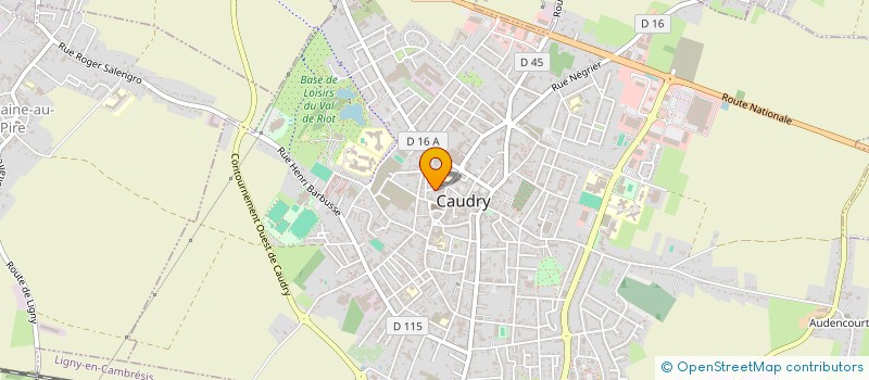 localisation de l'entreprise ASSOCIATION THEATRES LIBRES  CAUDRY