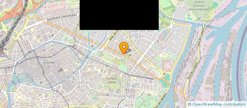 localisation de l'entreprise ASSOCIATION THEBEENNE OEUVRE à STRASBOURG