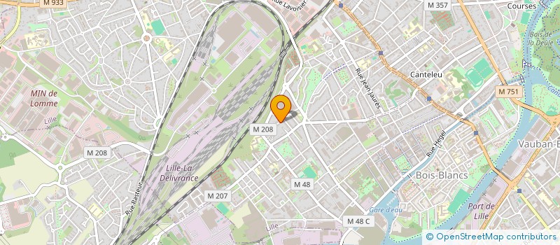 localisation de l'entreprise ASSOCIATION THEHEADSHAKERS  LILLE