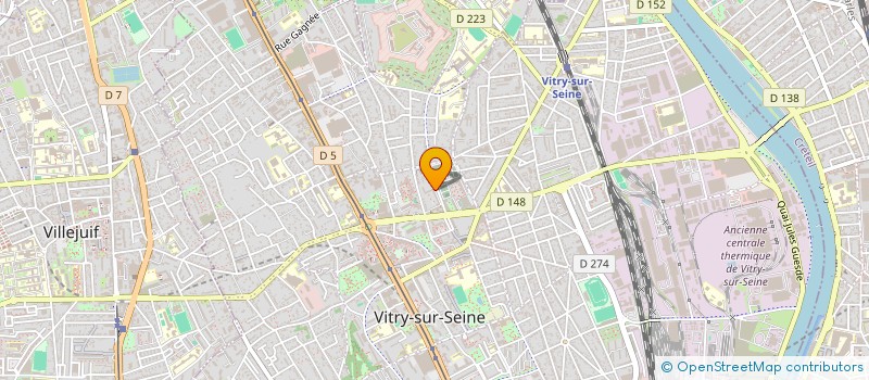 localisation de l'entreprise ASSOCIATION THEOLOGIQUE DES CADRES RELIGIEUX à VITRY-SUR-SEINE