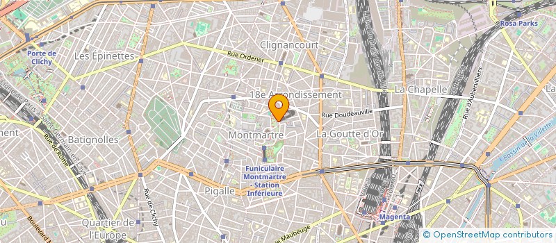 localisation de l'entreprise ASSOCIATION THERESE COUDERC à PARIS