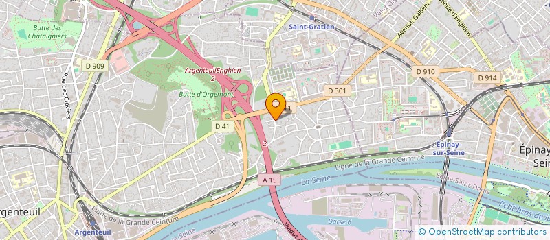 localisation de l'entreprise ASSOCIATION THIARGNY SOLIDAIRE SANS FRONTIERES  ARGENTEUIL