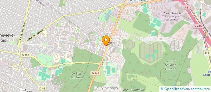 localisation de l'entreprise ASSOCIATION TI'MACATIA  FLEURY-MEROGIS