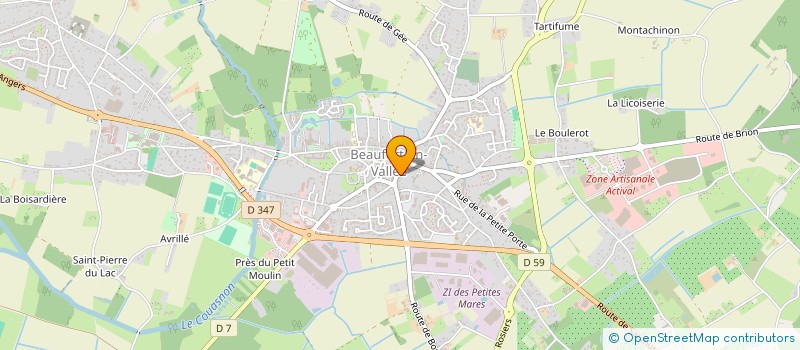 localisation de l'entreprise ASSOCIATION TI MANMAYE à BRISSAC LOIRE AUBANCE