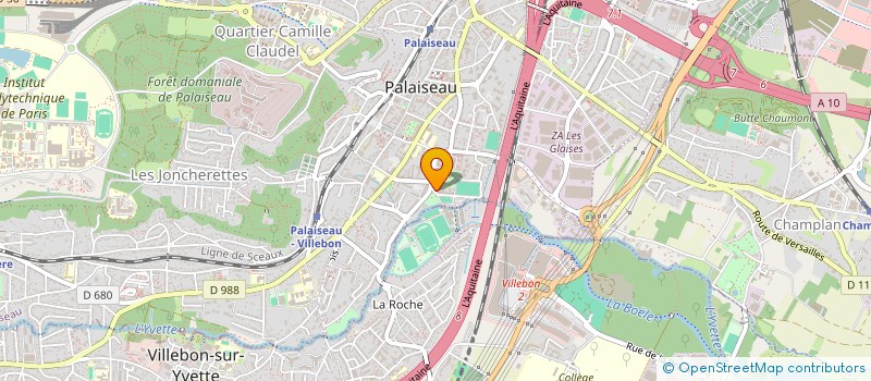 localisation de l'entreprise ASSOCIATION TI'MOON à PALAISEAU