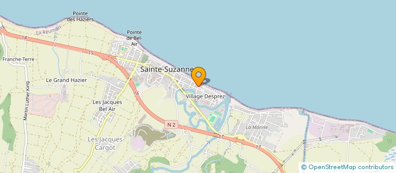 localisation de l'entreprise ASSOCIATION TI PAS TI PAS SAINTE SUZANNE à SAINTE-SUZANNE