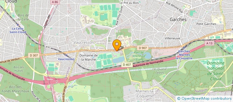 localisation de l'entreprise ASSOCIATION TICETOILE à MARNES-LA-COQUETTE