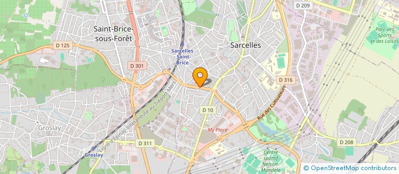 localisation de l'entreprise ASSOCIATION TIFERET BAHOURIM  SARCELLES