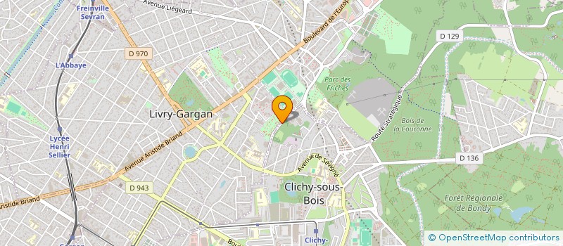 localisation de l'entreprise ASSOCIATION TIGRE DU SUD  LIVRY-GARGAN