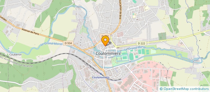 localisation de l'entreprise ASSOCIATION TILAPOTI AMITIE à COULOMMIERS