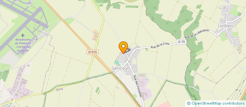 localisation de l'entreprise ASSOCIATION TIM-BURTON.NET  GENICOURT