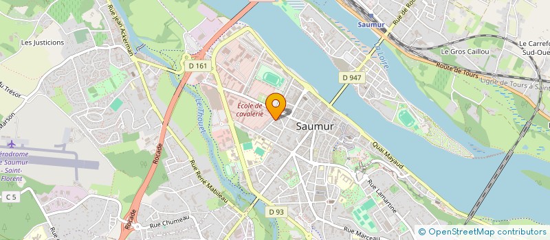 localisation de l'entreprise ASSOCIATION TIMA RECORDS  SAUMUR