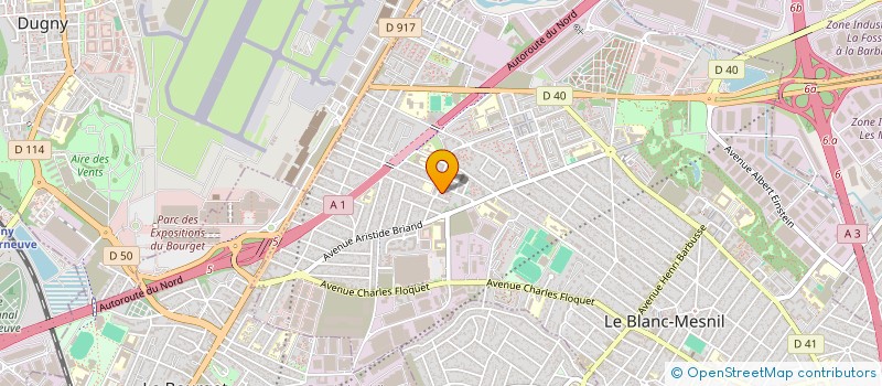 localisation de l'entreprise ASSOCIATION TINGHIR AMZAOUROU POUR LE DEVELOPPEMENT à LE BLANC-MESNIL