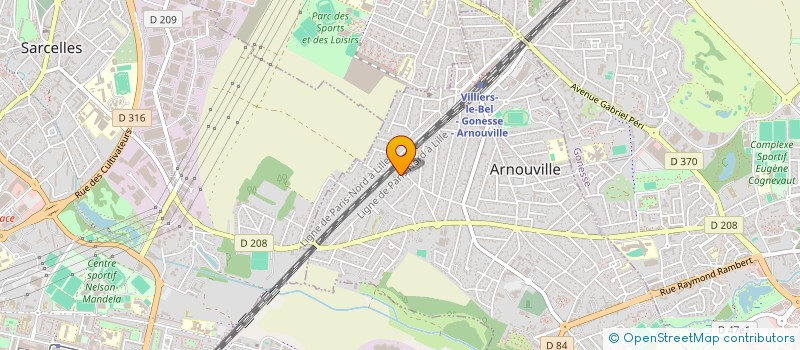 localisation de l'entreprise ASSOCIATION TINTECLAIR  ARNOUVILLE