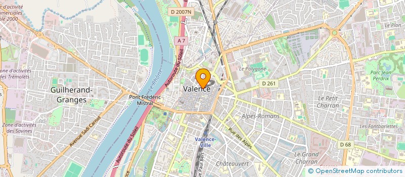 localisation de l'entreprise ASSOCIATION TITANES à VALENCE