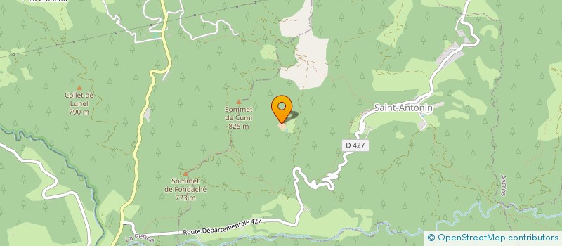 localisation de l'entreprise ASSOCIATION TK39  SAINT-ANTONIN