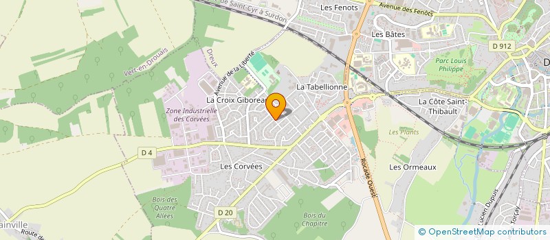 localisation de l'entreprise ASSOCIATION TODRA à VERNOUILLET