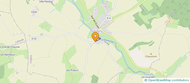 localisation de l'entreprise ASSOCIATION TOGETHER  LEUGNY