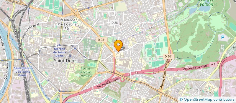 localisation de l'entreprise ASSOCIATION TOIT D AFRIQUE EN FRANCE à SAINT-DENIS