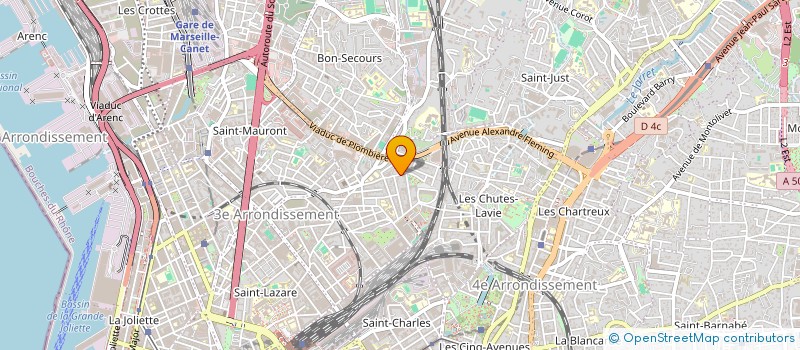 localisation de l'entreprise ASSOCIATION TOKA à MARSEILLE