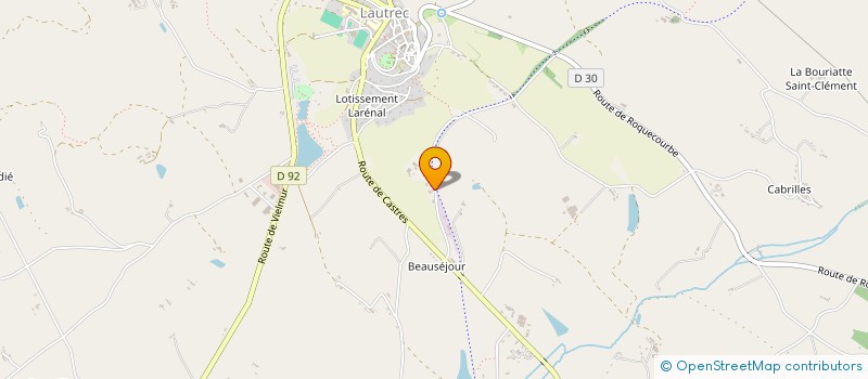 localisation de l'entreprise ASSOCIATION TOMS ALBI PERCUSSIONS  SAINT-JULIEN-DU-PUY