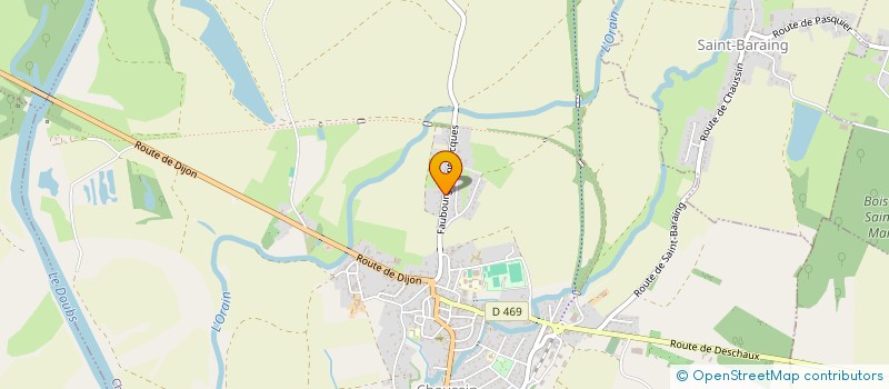 localisation de l'entreprise ASSOCIATION TONGUES  CHAUSSIN