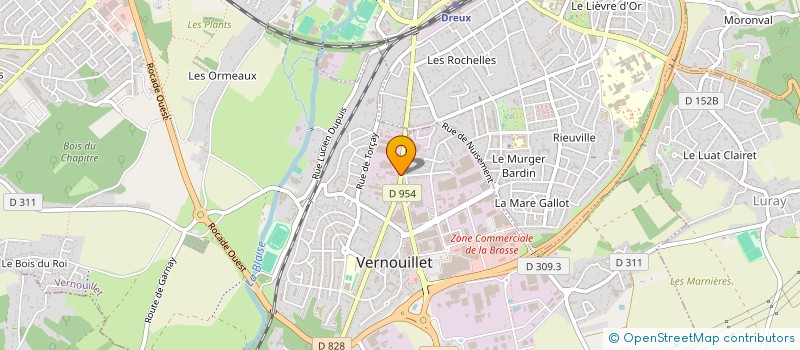 localisation de l'entreprise ASSOCIATION TONIC à VERNOUILLET