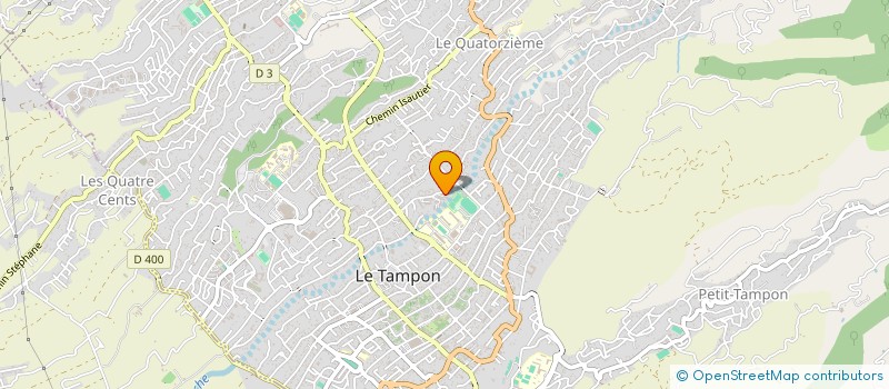 localisation de l'entreprise ASSOCIATION TONTON  LE TAMPON