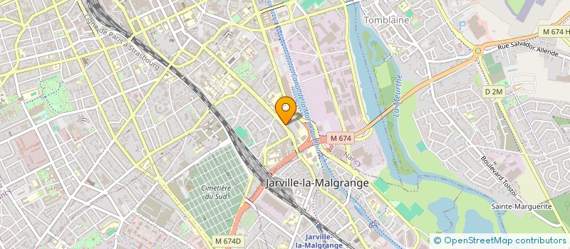 localisation de l'entreprise ASSOCIATION TONY PRICELESS  NANCY