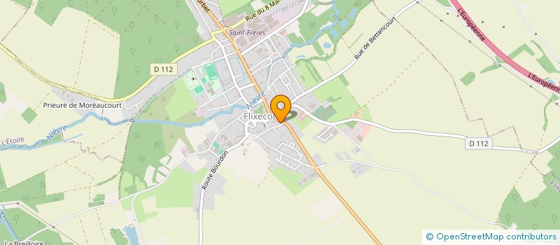 localisation de l'entreprise ASSOCIATION TOP-FORME 80 à FLIXECOURT