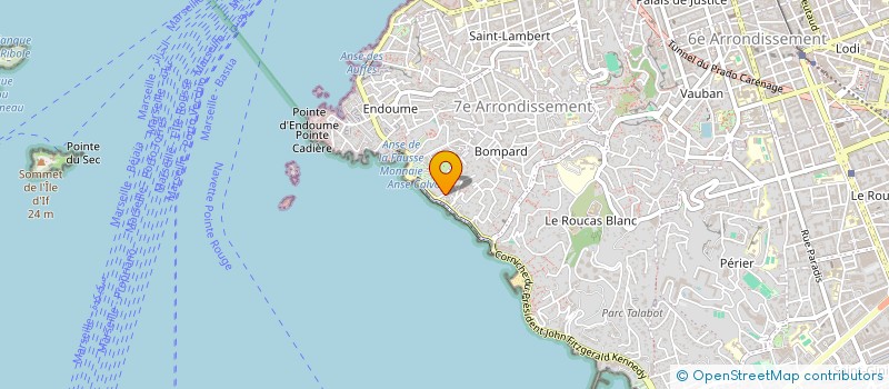 localisation de l'entreprise ASSOCIATION TOTEM NOVA  MARSEILLE