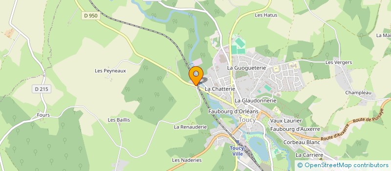 localisation de l'entreprise ASSOCIATION TOUGYOGA  TOUCY