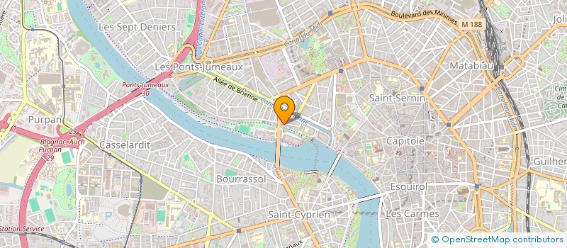 localisation de l'entreprise ASSOCIATION TOULOUSAINE D'ECOLOGIE à TOULOUSE