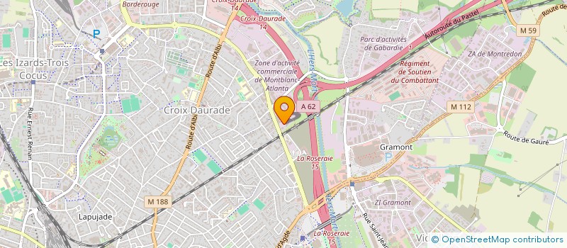 localisation de l'entreprise ASSOCIATION TOULOUSAINE DE RECHERCHE à TOULOUSE
