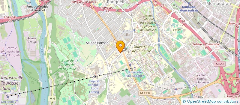 localisation de l'entreprise ASSOCIATION TOULOUSAINE DES ETUDIANTS EN ORTHOPHONIE à TOULOUSE